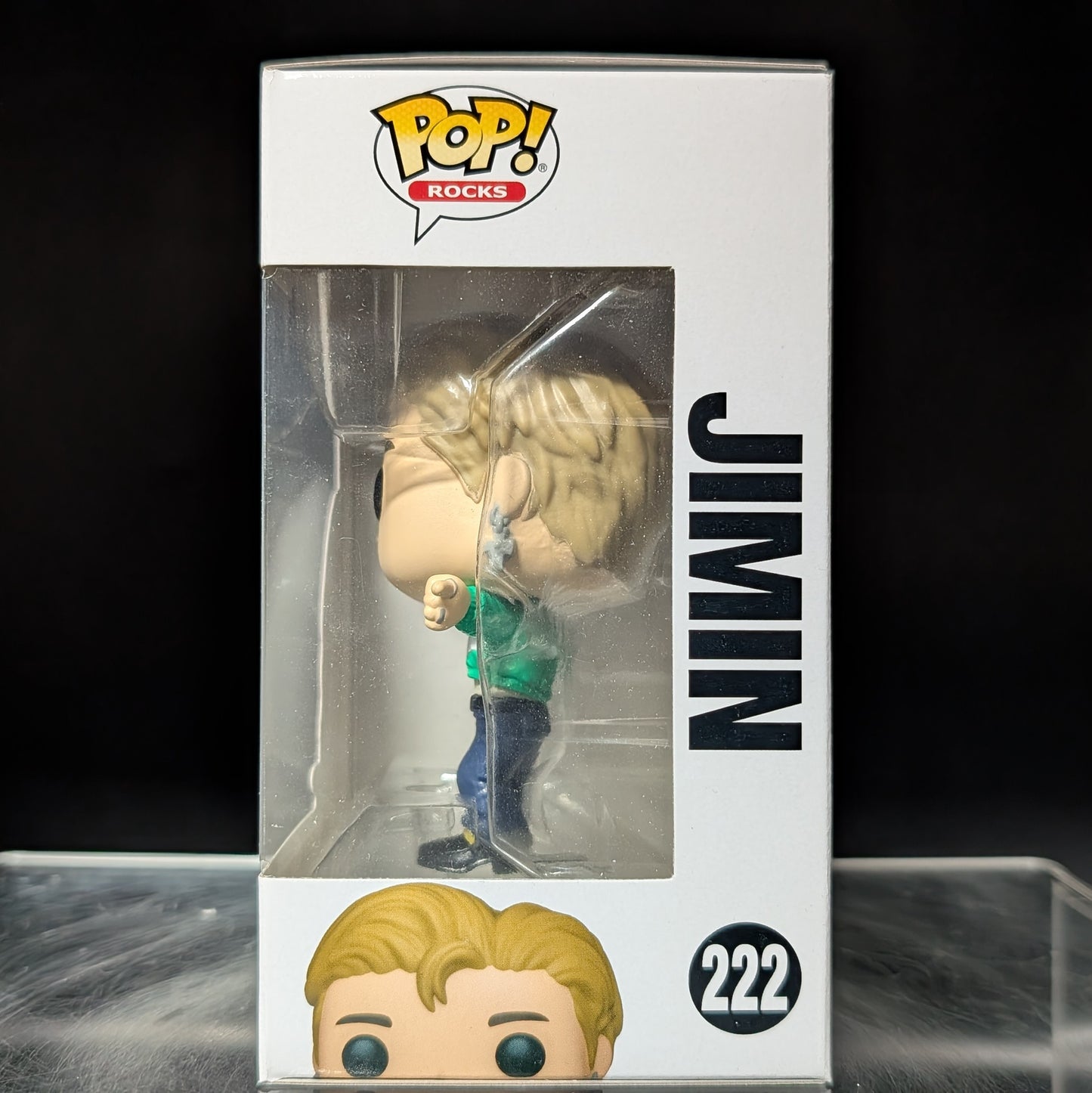 FUNKO POP! Vinyl Rocks RARE BTS #222 Jimin (Dynamite) [VAULTED]