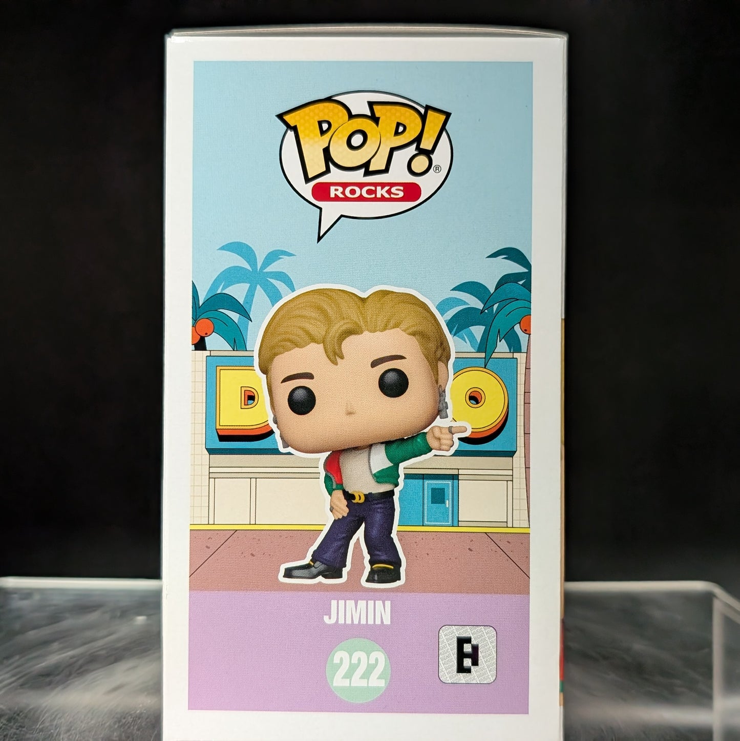 FUNKO POP! Vinyl Rocks RARE BTS #222 Jimin (Dynamite) [VAULTED]