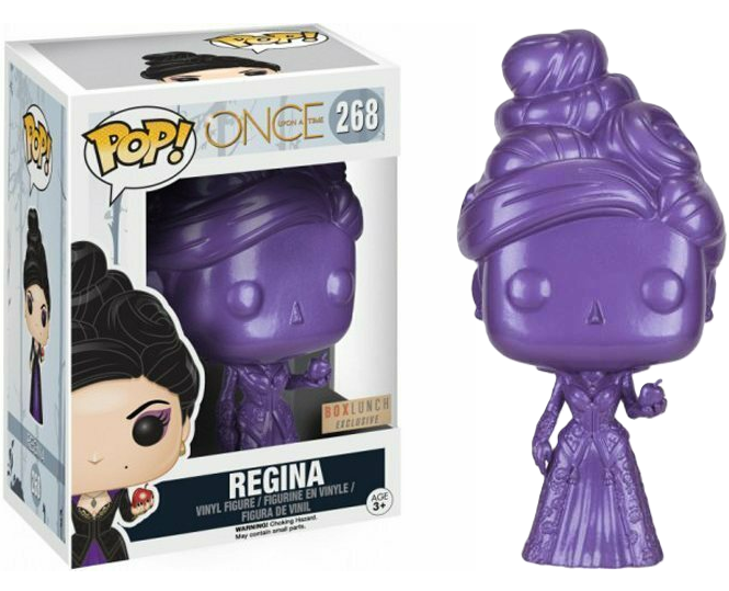 FUNKO POP! Vinyl RARE ONCE #268 Regina (ONCE) (Purple) [BoxLunch (Stickerless)] [VAULTED]