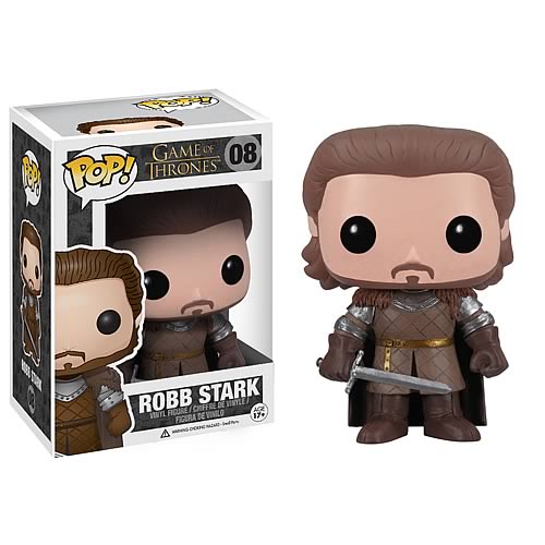 FUNKO POP! Vinyl Game of Thrones RARE #08 Robb Stark [VAULTED]