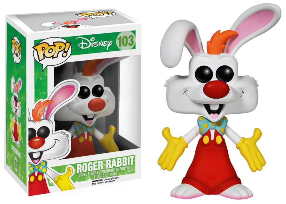 FUNKO POP! Vinyl Disney RARE #103 Roger Rabbit [VAULTED]