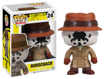 FUNKO POP! Vinyl Movies RARE Watchmen #24 Rorschach [VAULTED]