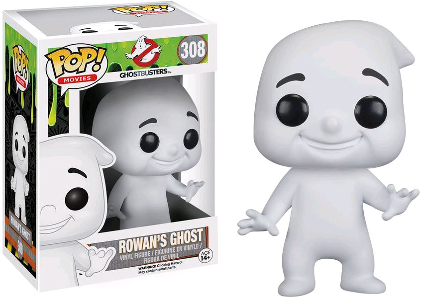 FUNKO POP! Vinyl Movies RARE Ghostbusters #308 Rowan's Ghost [VAULTED]