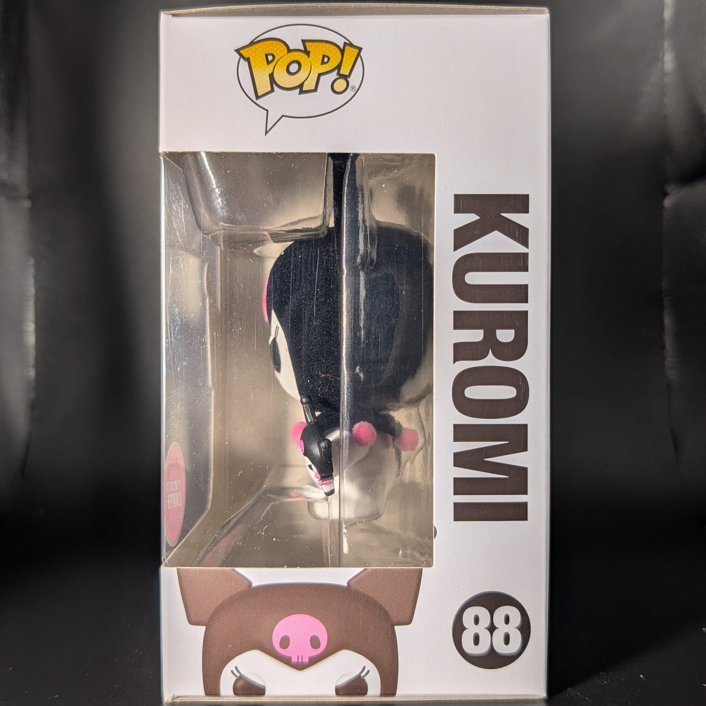 FUNKO POP! Vinyl Sanrio RARE #88 Kuromi (Flocked) [Funko Special Edition (Stickerless) | Chase] [VAULTED]