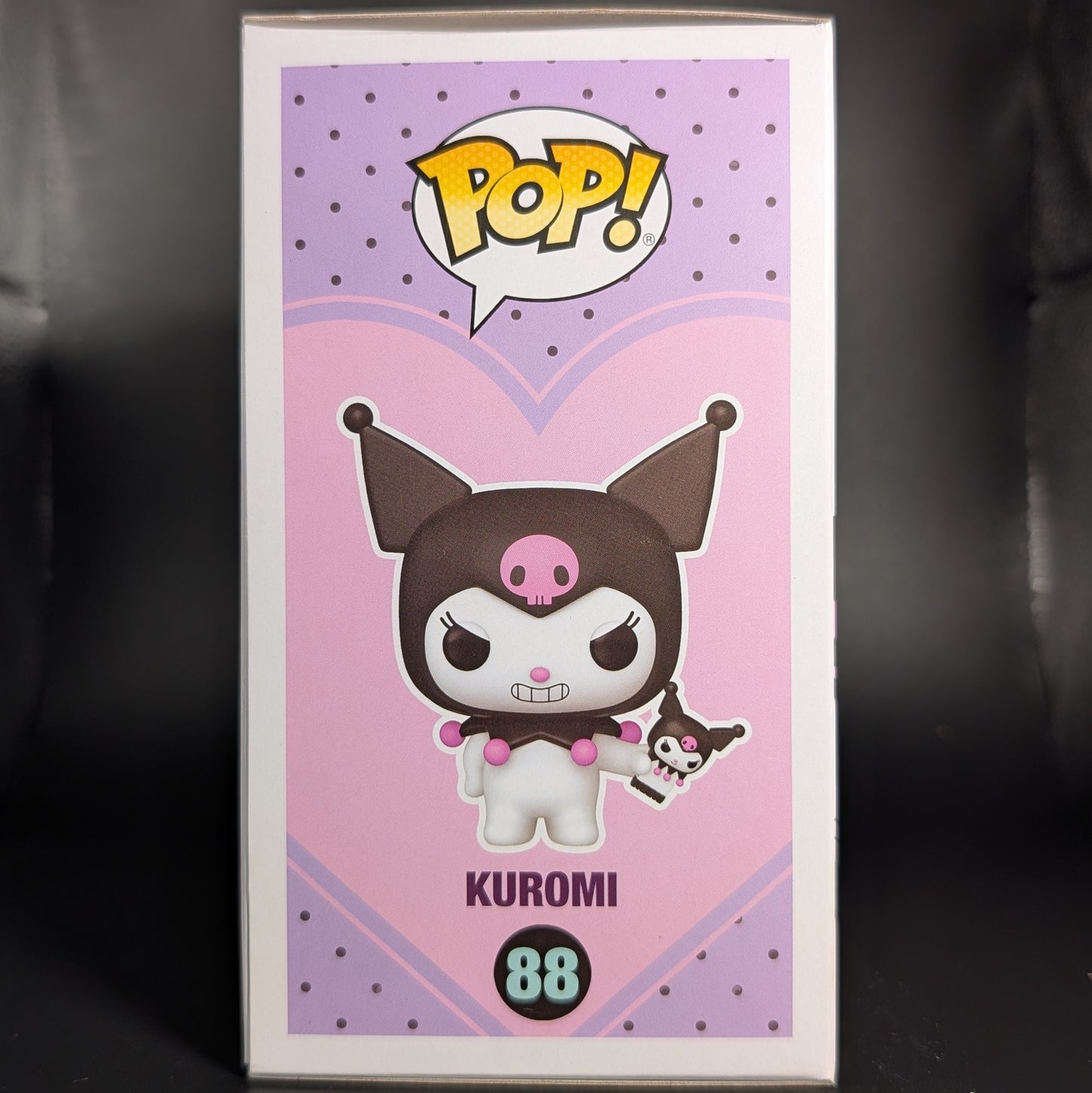 FUNKO POP! Vinyl Sanrio RARE #88 Kuromi (Flocked) [Funko Special Edition (Stickerless) | Chase] [VAULTED]