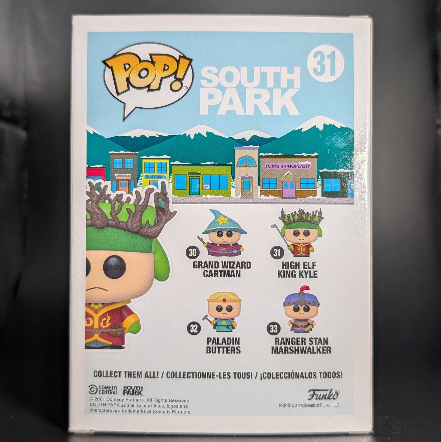 FUNKO POP! Vinyl South Park RARE #31 High Elf King Kyle [VAULTED]