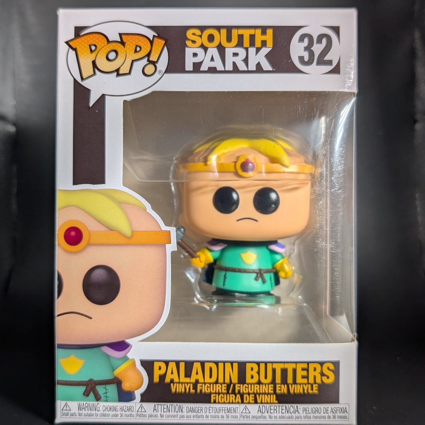 FUNKO POP! Vinyl South Park RARE #32 Paladin Butters [VAULTED]