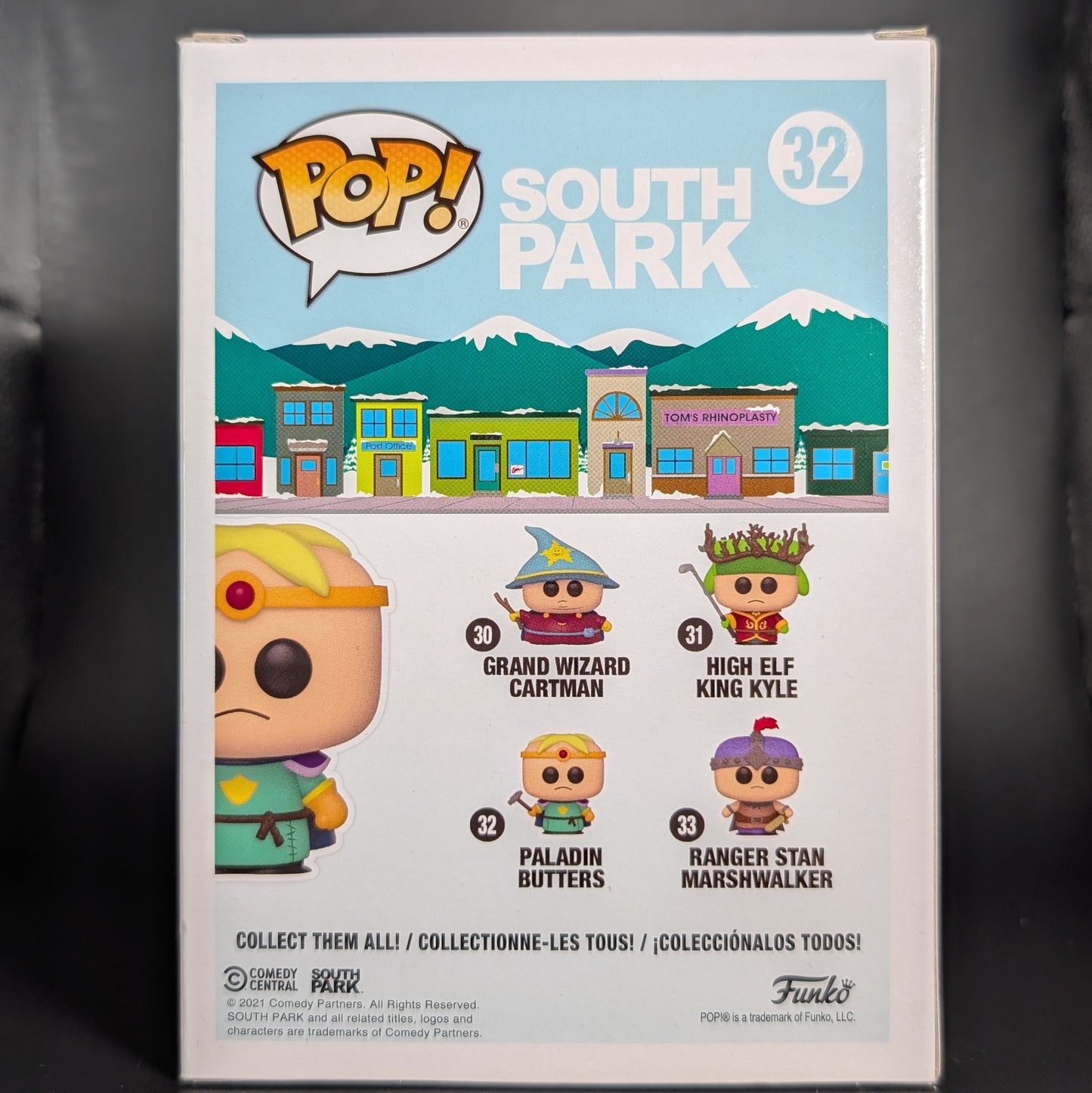FUNKO POP! Vinyl South Park RARE #32 Paladin Butters [VAULTED]