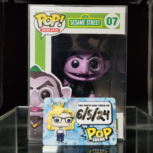 FUNKO POP! Vinyl Sesame Street RARE #07 The Count [VAULTED]