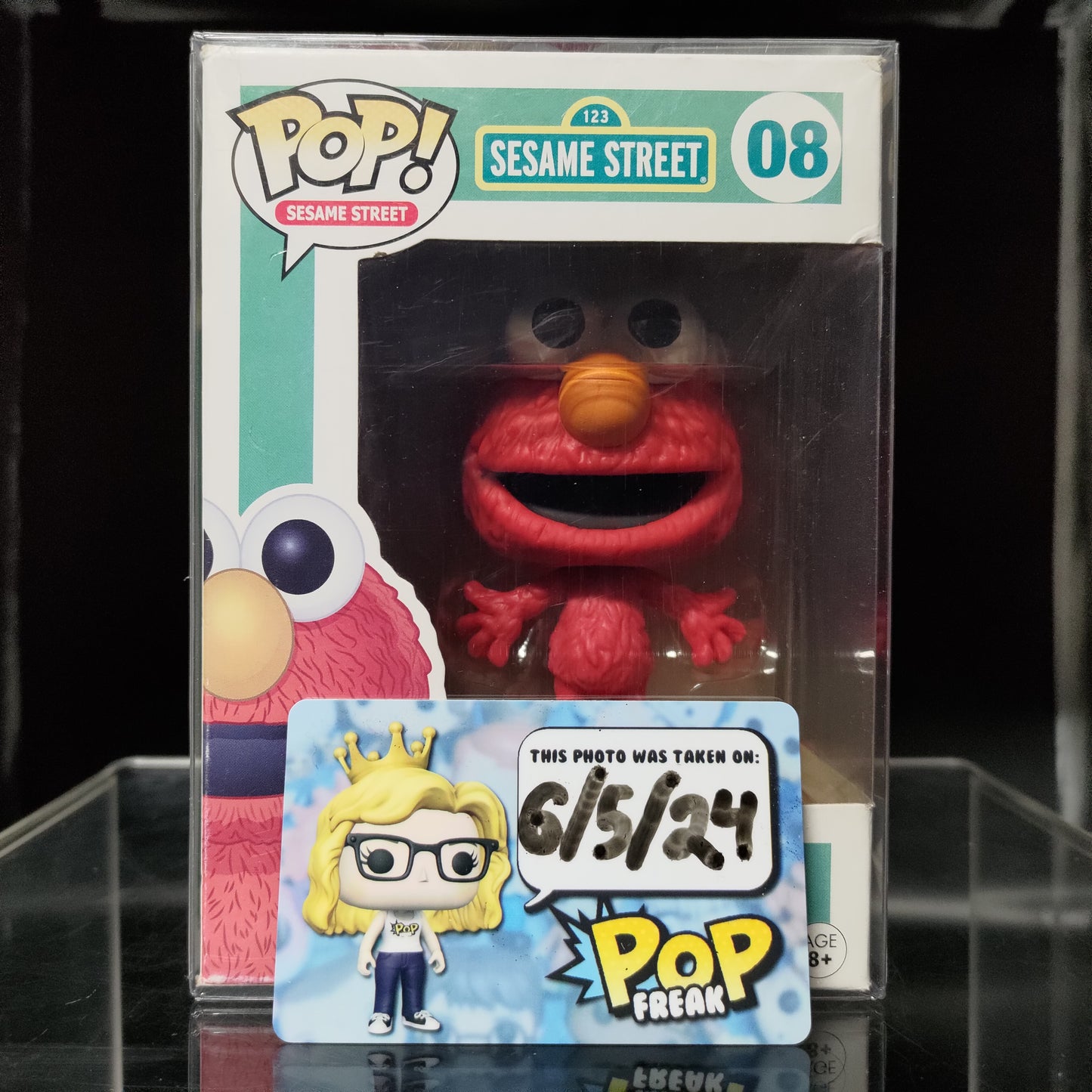 FUNKO POP! Vinyl Sesame Street RARE #08 Elmo [VAULTED]