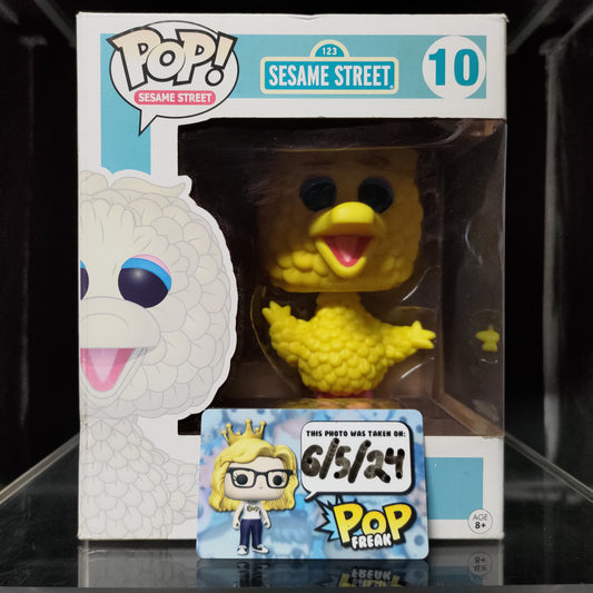 FUNKO POP! Vinyl Sesame Street RARE Sesame Street #10 Big Bird [VAULTED]