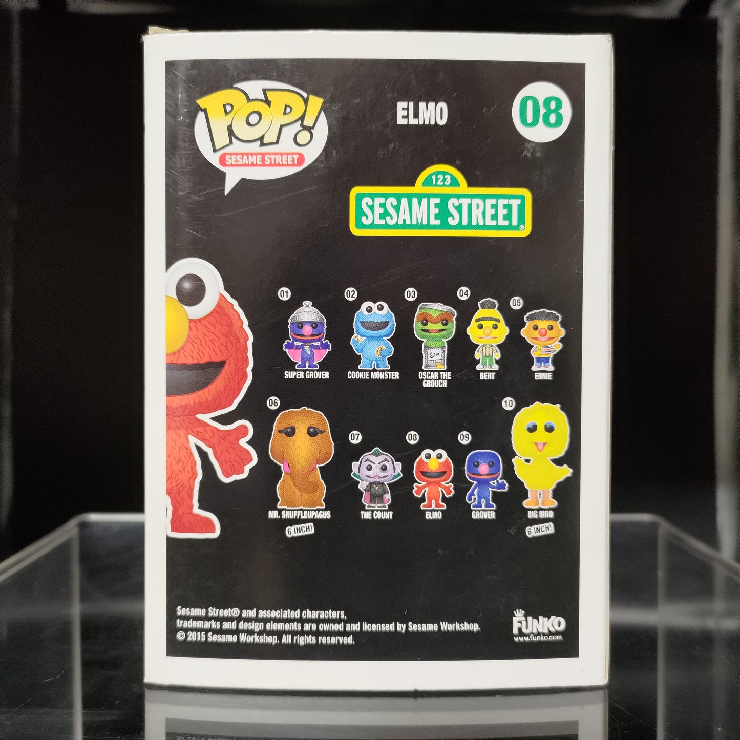 FUNKO POP! Vinyl Sesame Street RARE #08 Elmo [VAULTED]