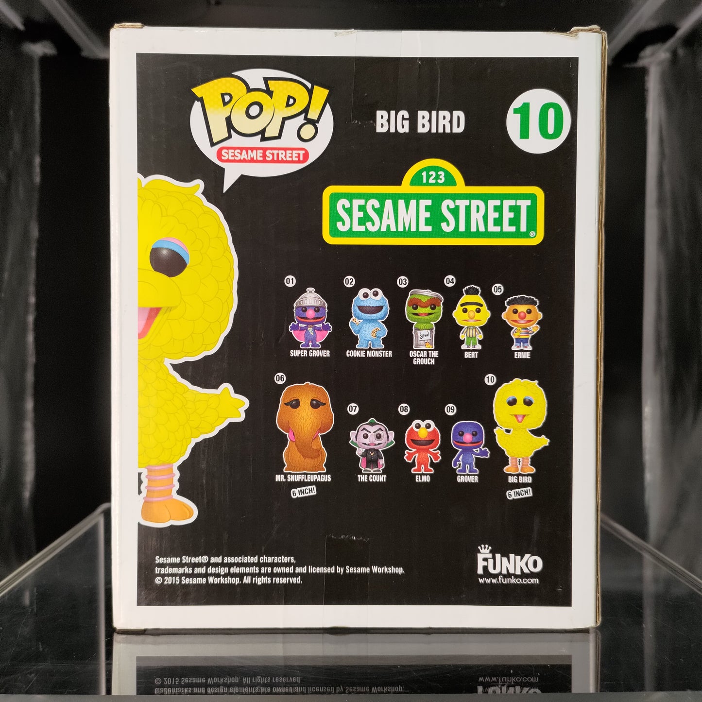 FUNKO POP! Vinyl Sesame Street RARE Sesame Street #10 Big Bird [VAULTED]