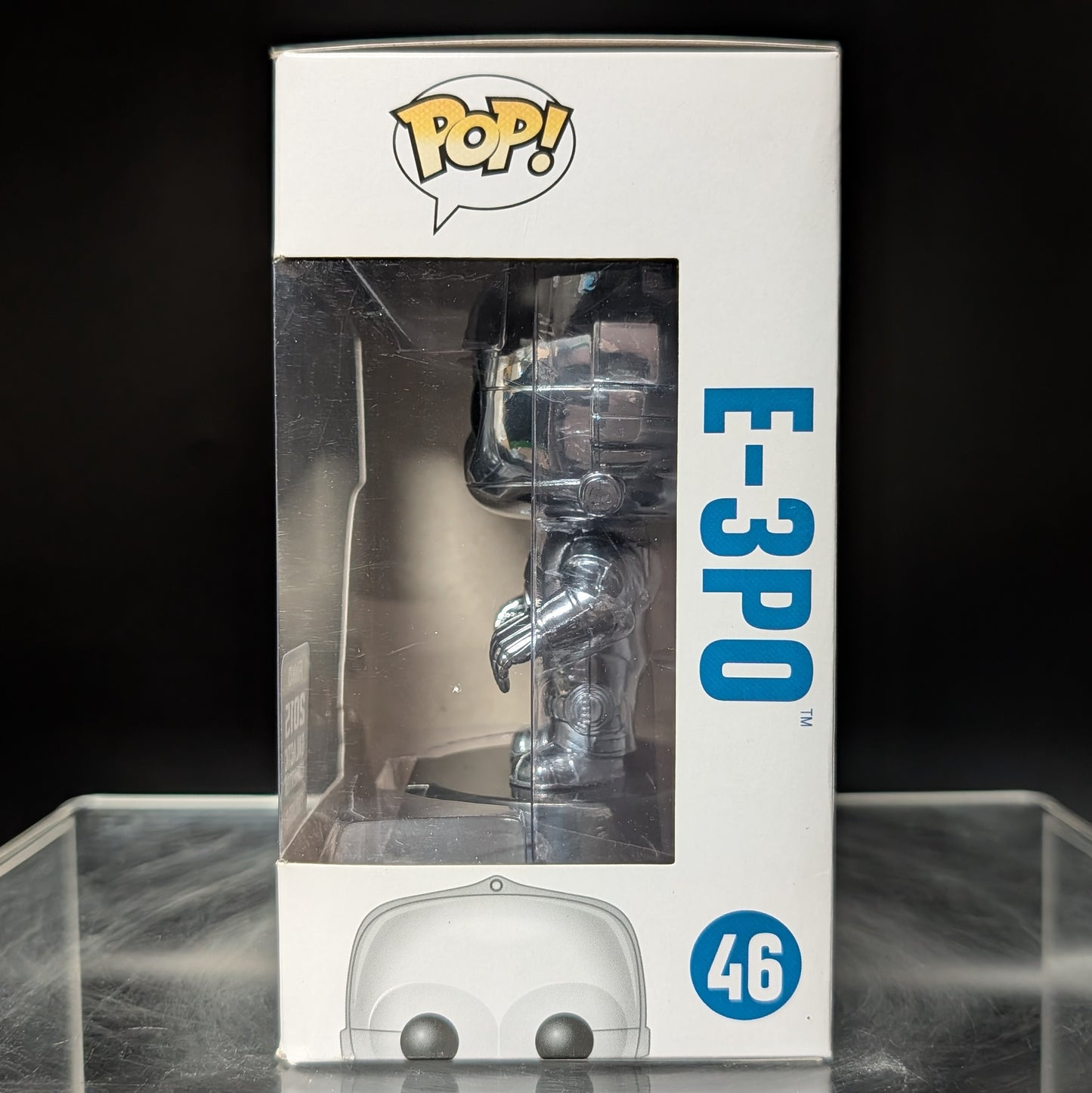 FUNKO POP! Vinyl Bobble-Head RARE Star Wars #46 E-3PO [Galactic Convention] [VAULTED]