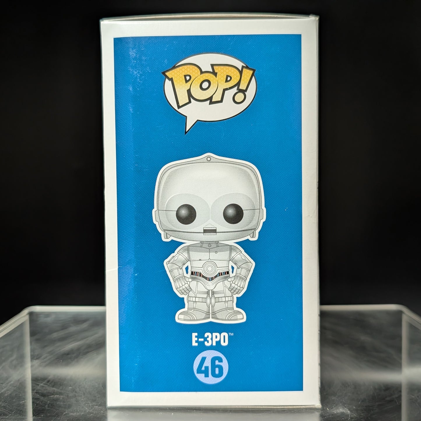FUNKO POP! Vinyl Bobble-Head RARE Star Wars #46 E-3PO [Galactic Convention] [VAULTED]