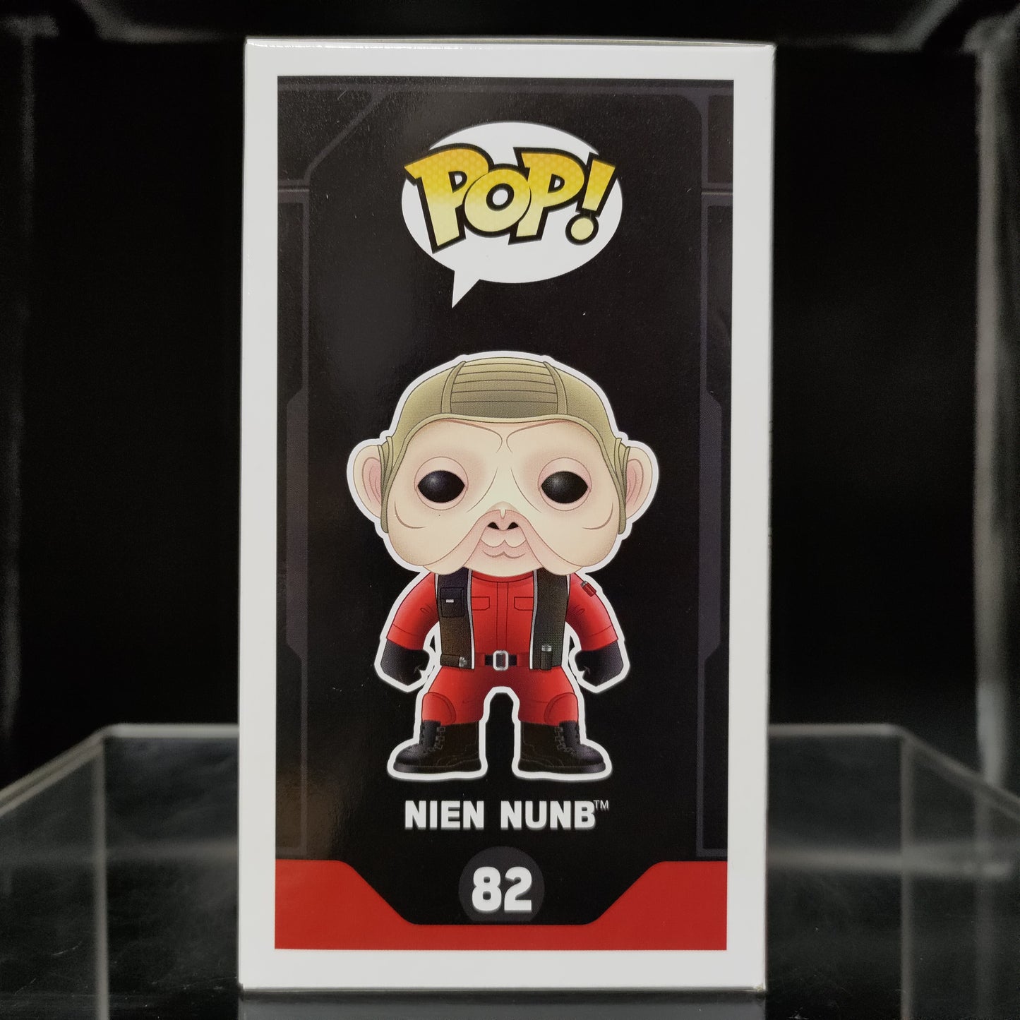 FUNKO POP! Vinyl Bobble-Head Star Wars RARE #82 Nien Nunb [VAULTED]