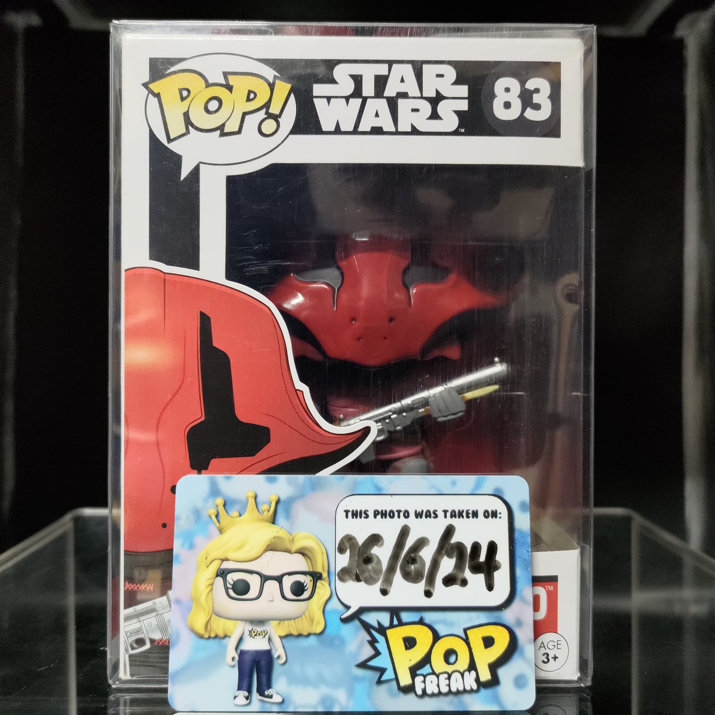 FUNKO POP! Vinyl Bobble-Head Star Wars RARE #83 Sidon Ithano [VAULTED]