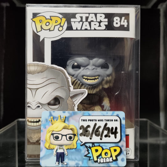 FUNKO POP! Vinyl Bobble-Head Star Wars RARE #84 Varmik [VAULTED]