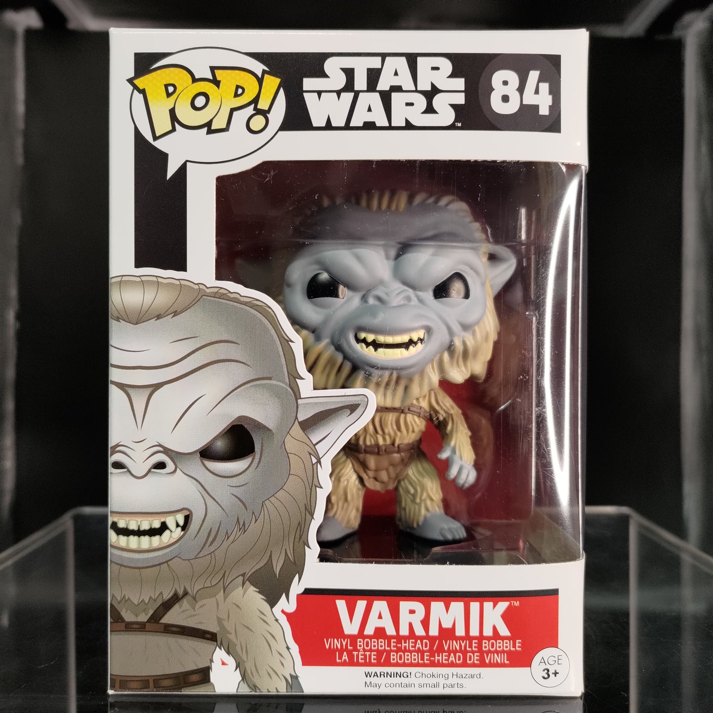 FUNKO POP! Vinyl Bobble-Head Star Wars RARE #84 Varmik [VAULTED]