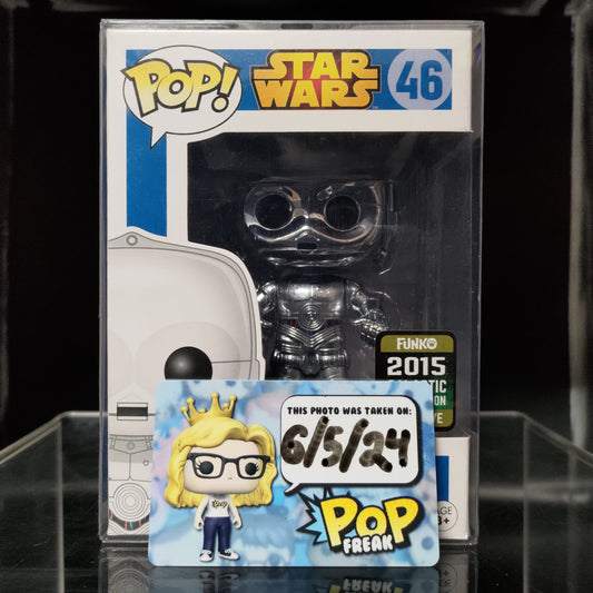 FUNKO POP! Bobble RARE Star Wars #46 E-3PO [Galactic Convention] [VAULTED]