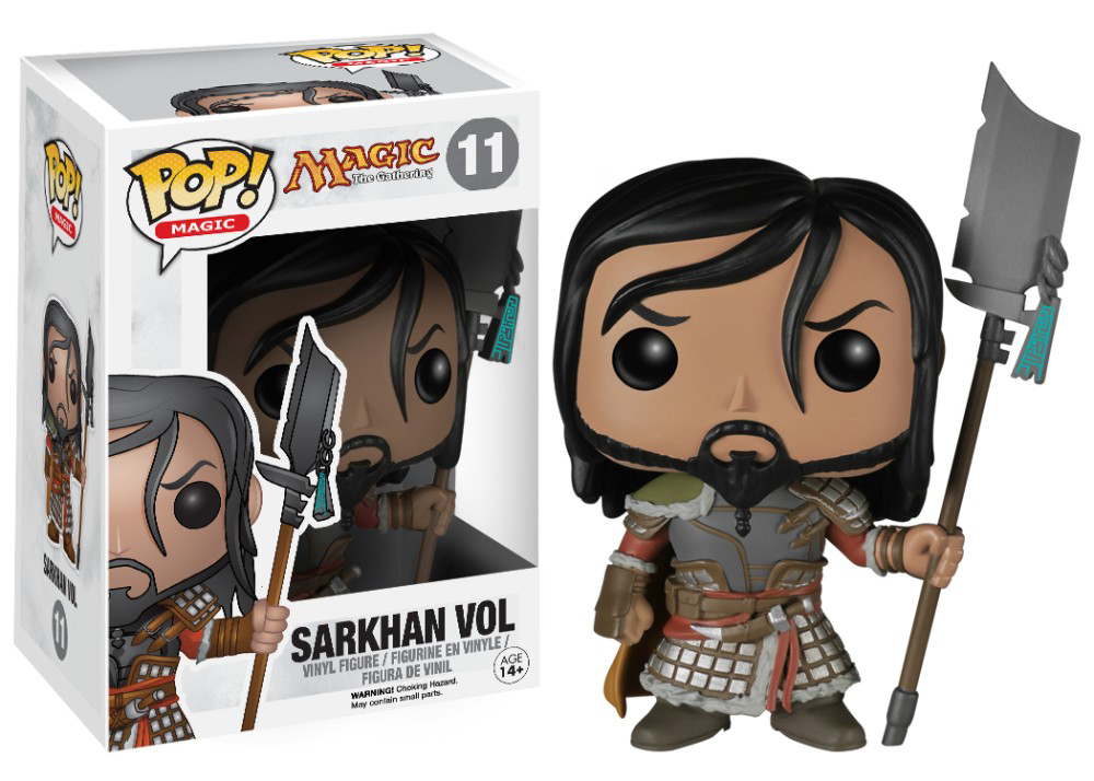 FUNKO POP! Vinyl Magic RARE Magic The Gathering #11 Sarkhan Vol [VAULTED]