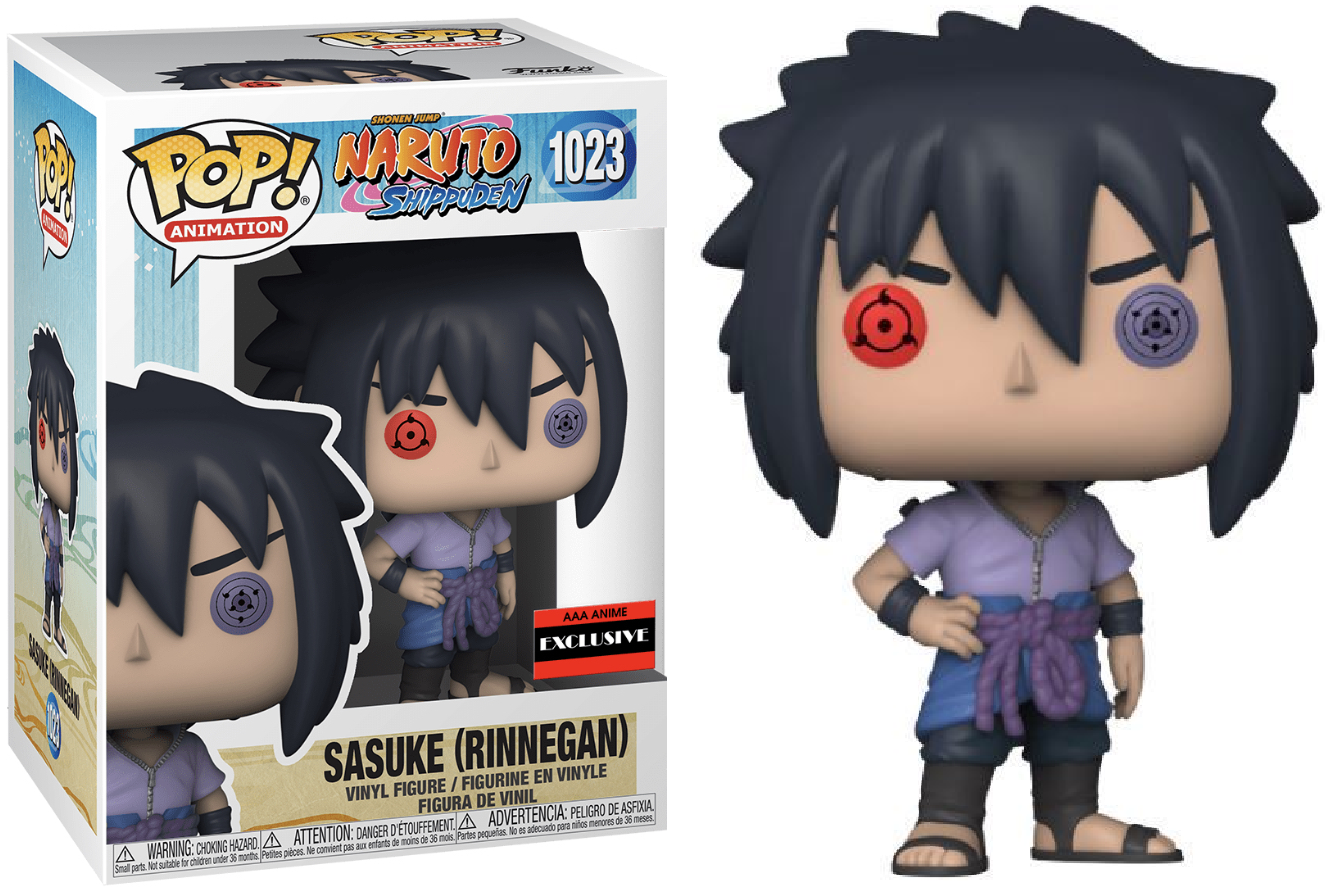 FUNKO POP! Vinyl Animation RARE Naruto Shippuden #1023 Sasuke (Rinnegan) [Funko Special Edition] [VAULTED]