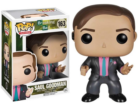 FUNKO POP! Vinyl Television RARE Breaking Bad #163 Saul Goodman [VAULTED]