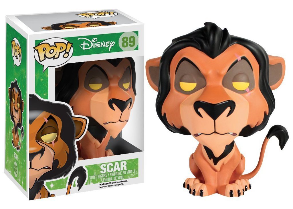 FUNKO POP! Vinyl Disney RARE #89 Scar [VAULTED]