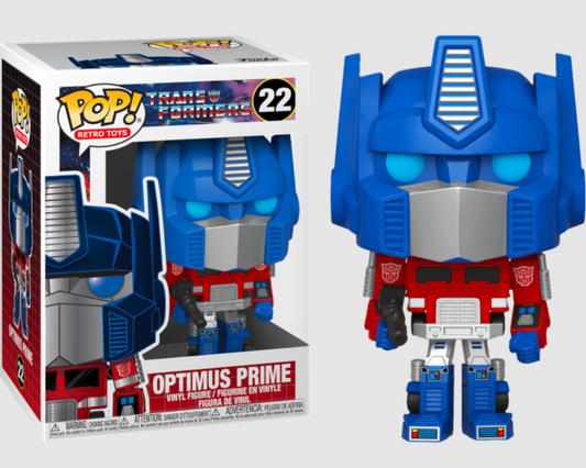 FUNKO POP! Vinyl Retro Toys RARE Transformers #22 Optimus Prime (Retro) [VAULTED]