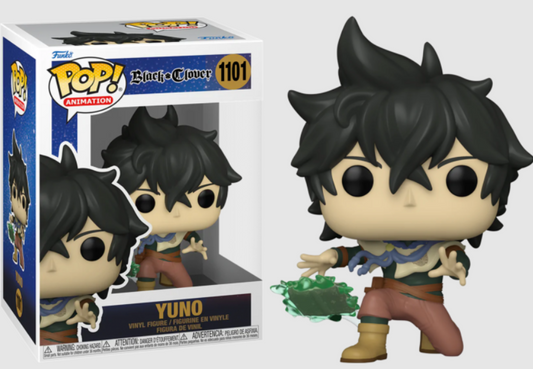 FUNKO POP! Vinyl Animation RARE Black Clover #1101 Yuno [VAULTED]