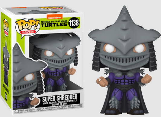 FUNKO POP! Vinyl Movies RARE TMNT #1138 Super Shredder [VAULTED]