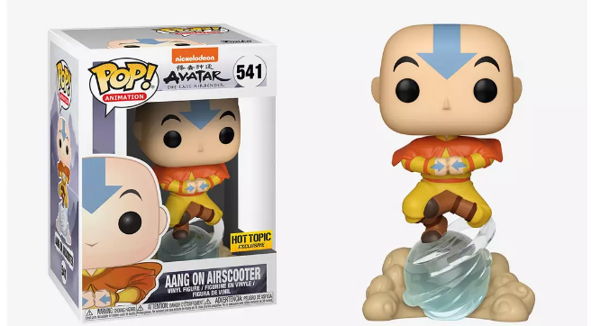 FUNKO POP! Vinyl Animation RARE Avatar The Last Airbender #541 Aang On Airscooter [Funko Special Edition] [VAULTED]