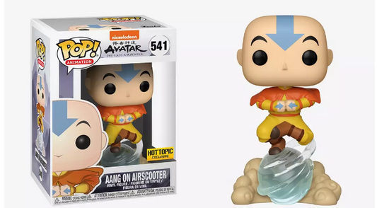 FUNKO POP! Vinyl Animation RARE Avatar The Last Airbender #541 Aang On Airscooter [Funko Special Edition] [VAULTED]