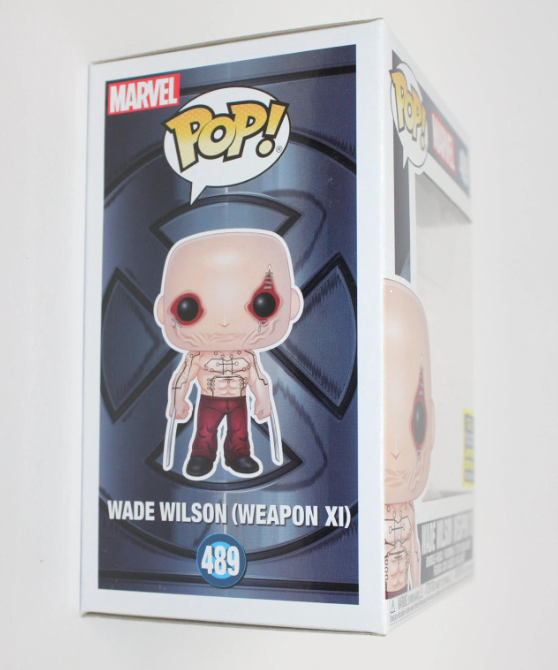 FUNKO POP! Bobble-Head Marvel RARE #489 Wade Wilson (Weapon XI) [Summer Convention] [VAULTED]