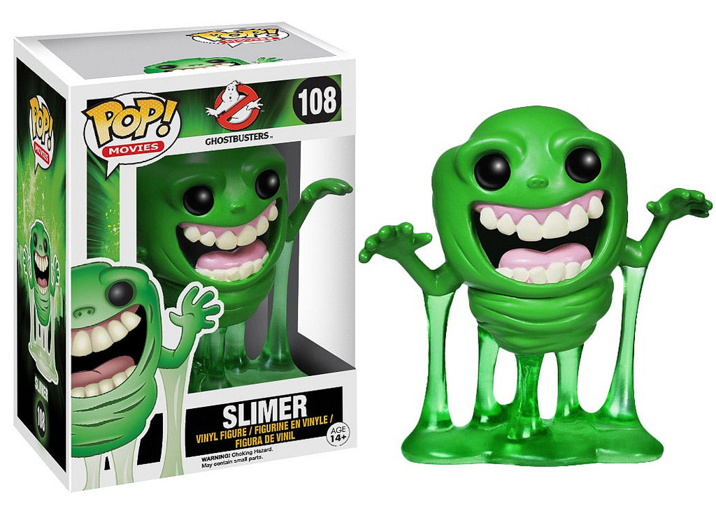 FUNKO POP! Vinyl Movies RARE Ghostbusters #108 Slimer [VAULTED]