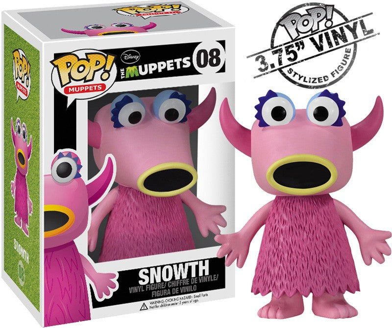 FUNKO POP! Vinyl Muppets RARE The Muppets #08 Snowth [VAULTED]