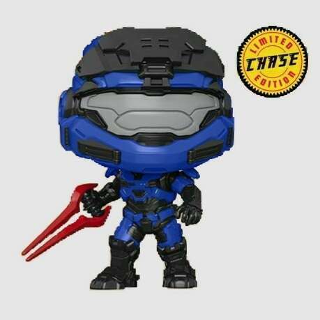 FUNKO POP! Vinyl Halo RARE Halo #21 Spartan Mark V [B] with Energy Sword (Red) [Chase] [VAULTED]