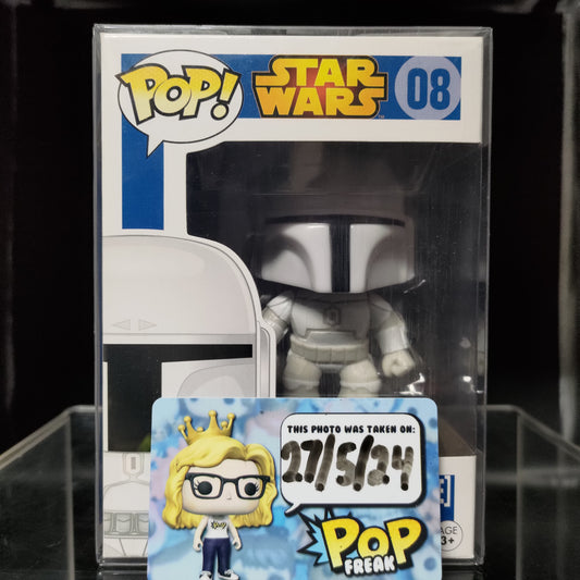 FUNKO POP! Vinyl Star Wars RARE #08 Boba Fett (Prototype) [Walgreens (Stickerless)] [VAULTED]