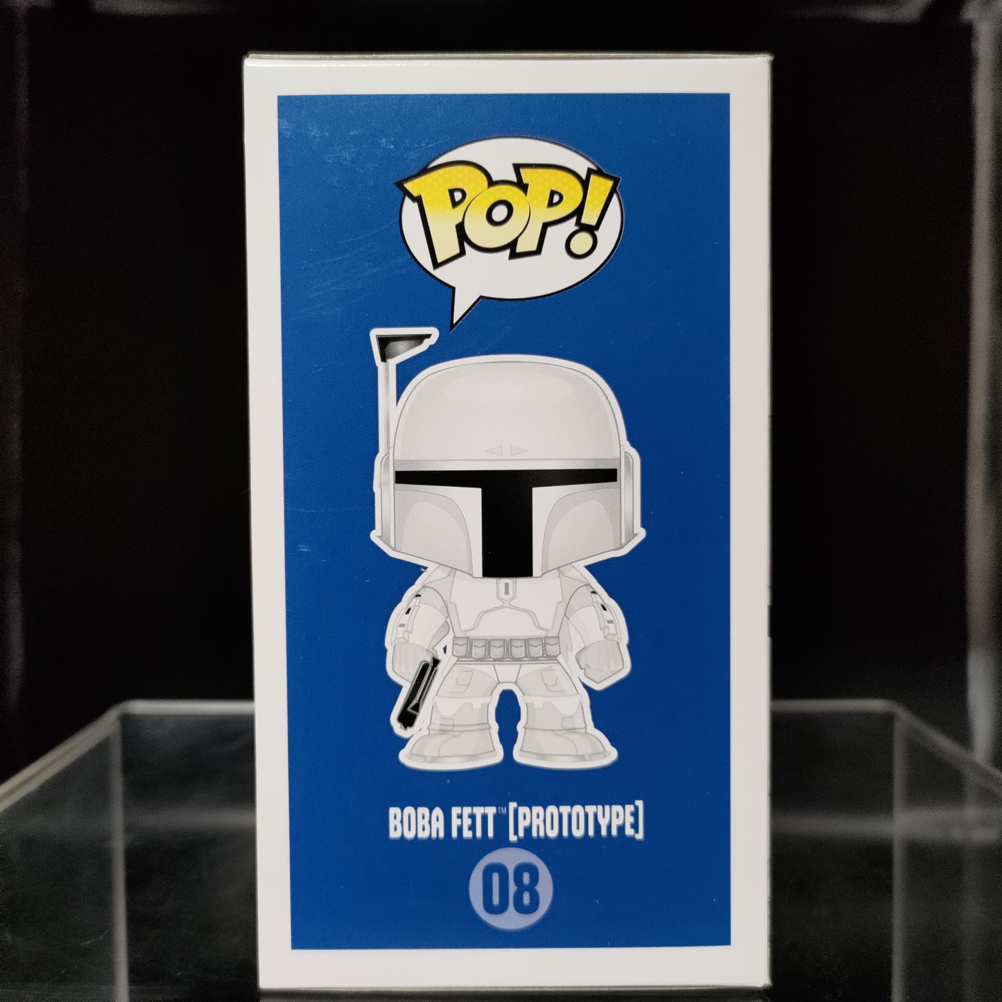 FUNKO POP! Vinyl Star Wars RARE #08 Boba Fett (Prototype) [Walgreens (Stickerless)] [VAULTED]