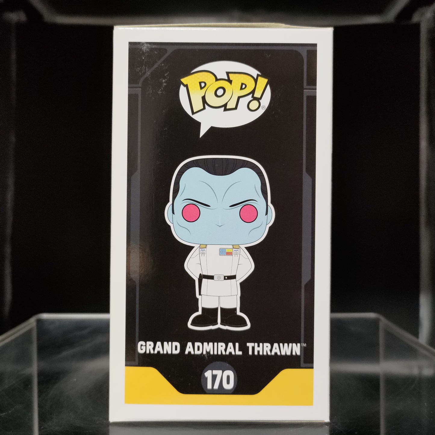 FUNKO POP! Vinyl Bobble-Head RARE Star Wars Rebels #170 Grand Admiral Thrawn (Arms Behind Back) [Galactic Convention] [VAULTED]