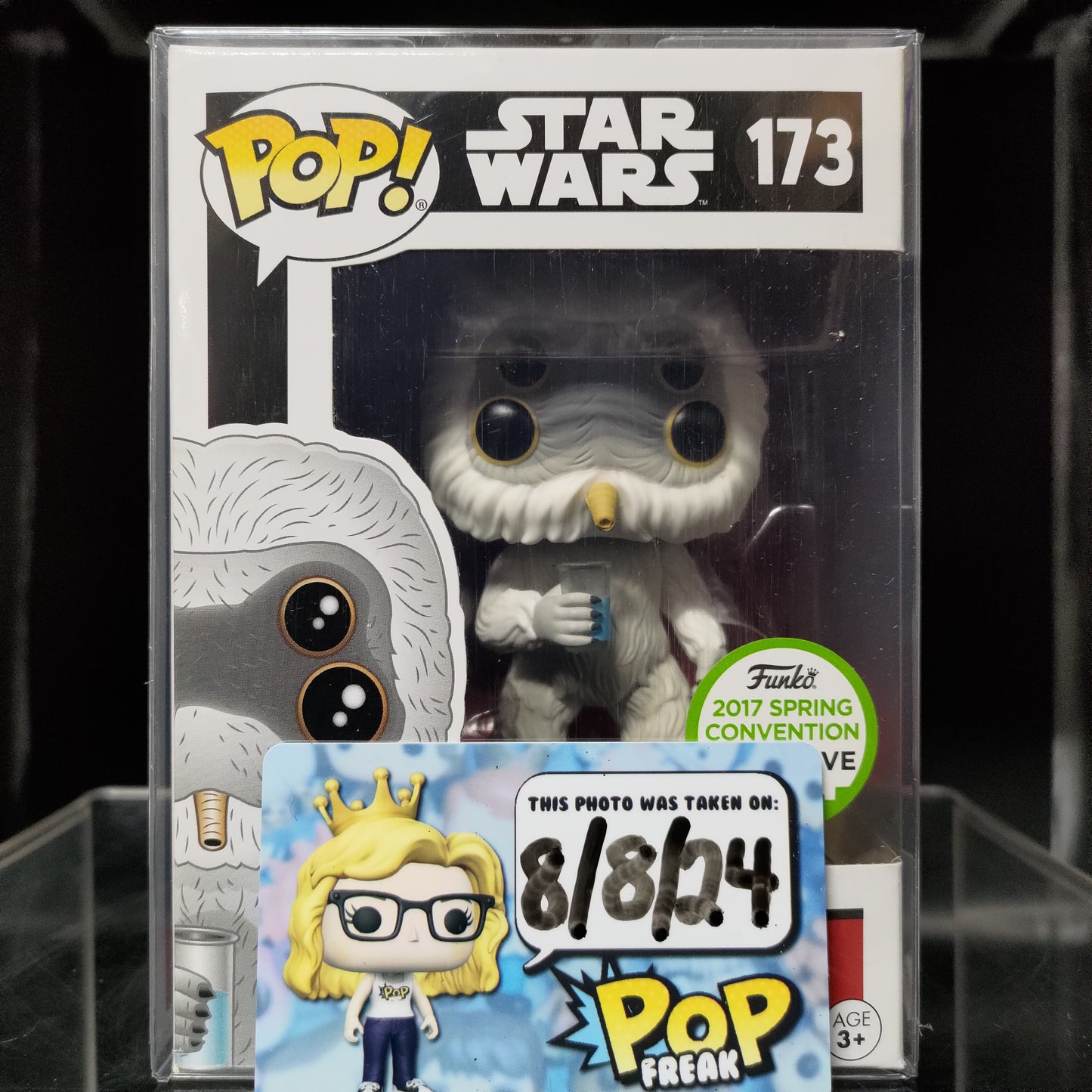 FUNKO POP! Vinyl Bobble-Head Star Wars RARE #173 Muftak [Spring Convention] [VAULTED]