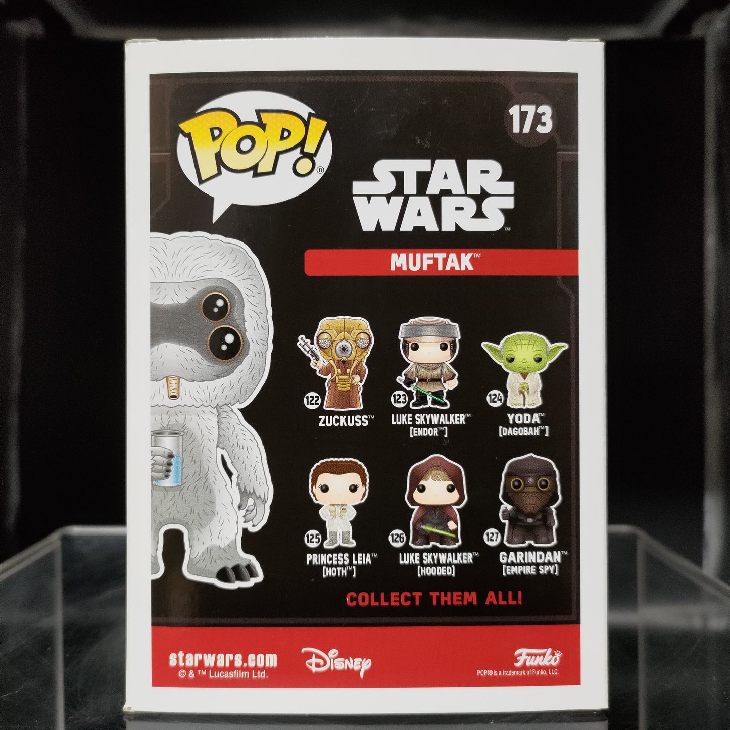 FUNKO POP! Vinyl Bobble-Head Star Wars RARE #173 Muftak [Spring Convention] [VAULTED]