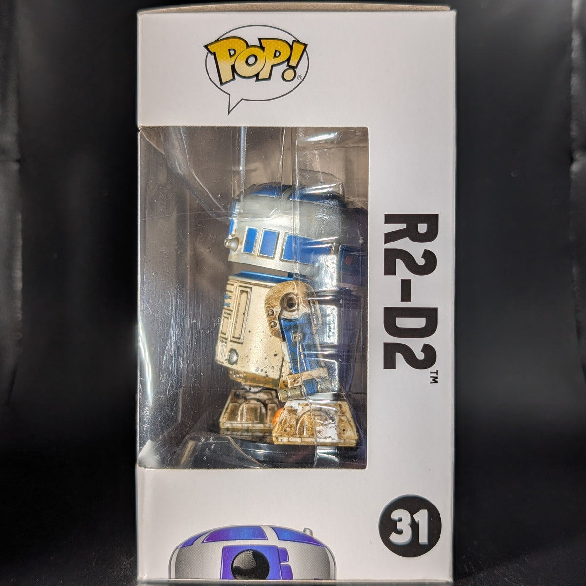 FUNKO POP! Bobble-Head Star Wars RARE #31 R2-D2 (Dagobah) [Funko Special Edition] [VAULTED]