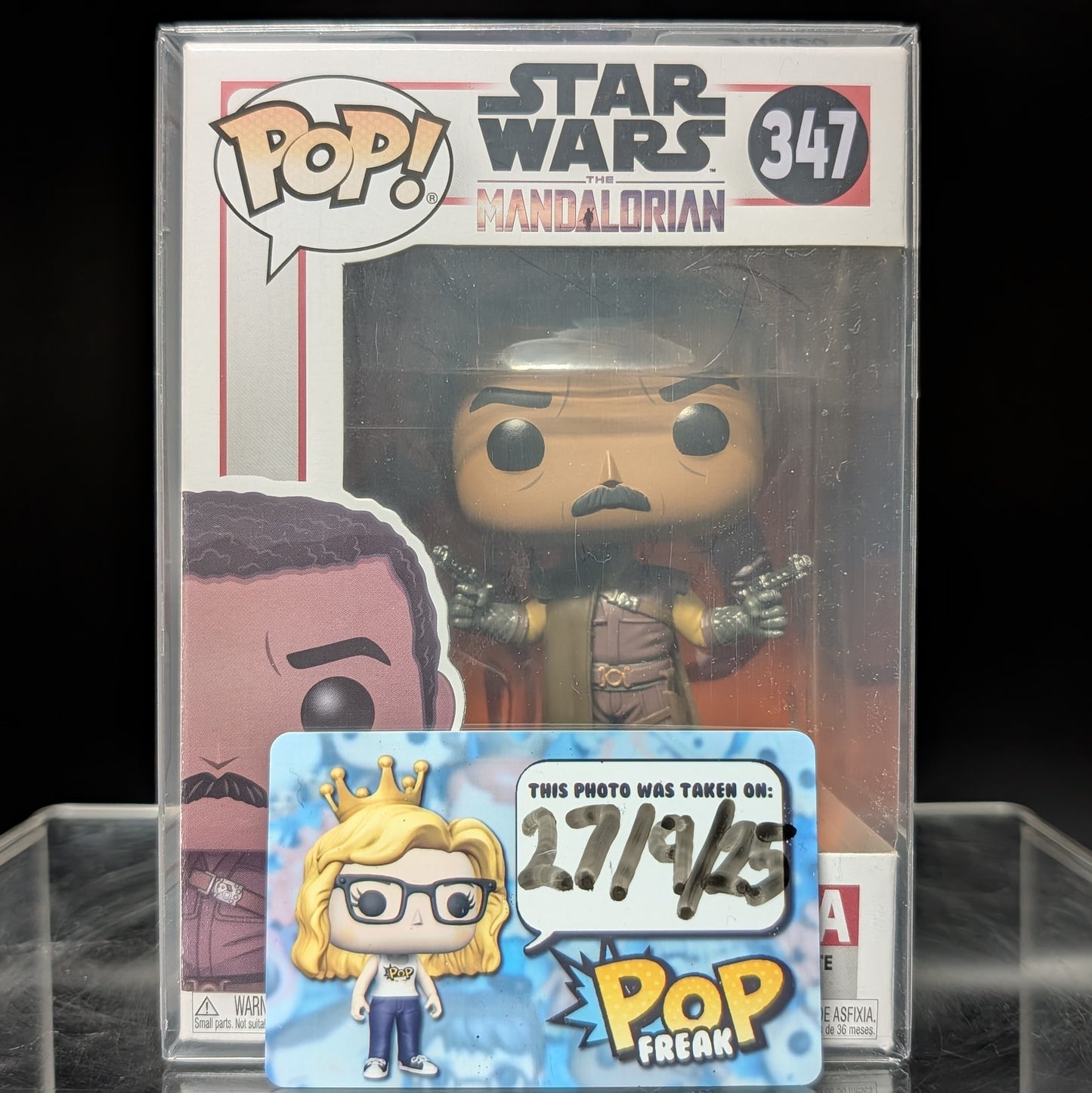 FUNKO POP! Bobble-Head Star Wars RARE The Mandalorian #347 Greef Karga [VAULTED]