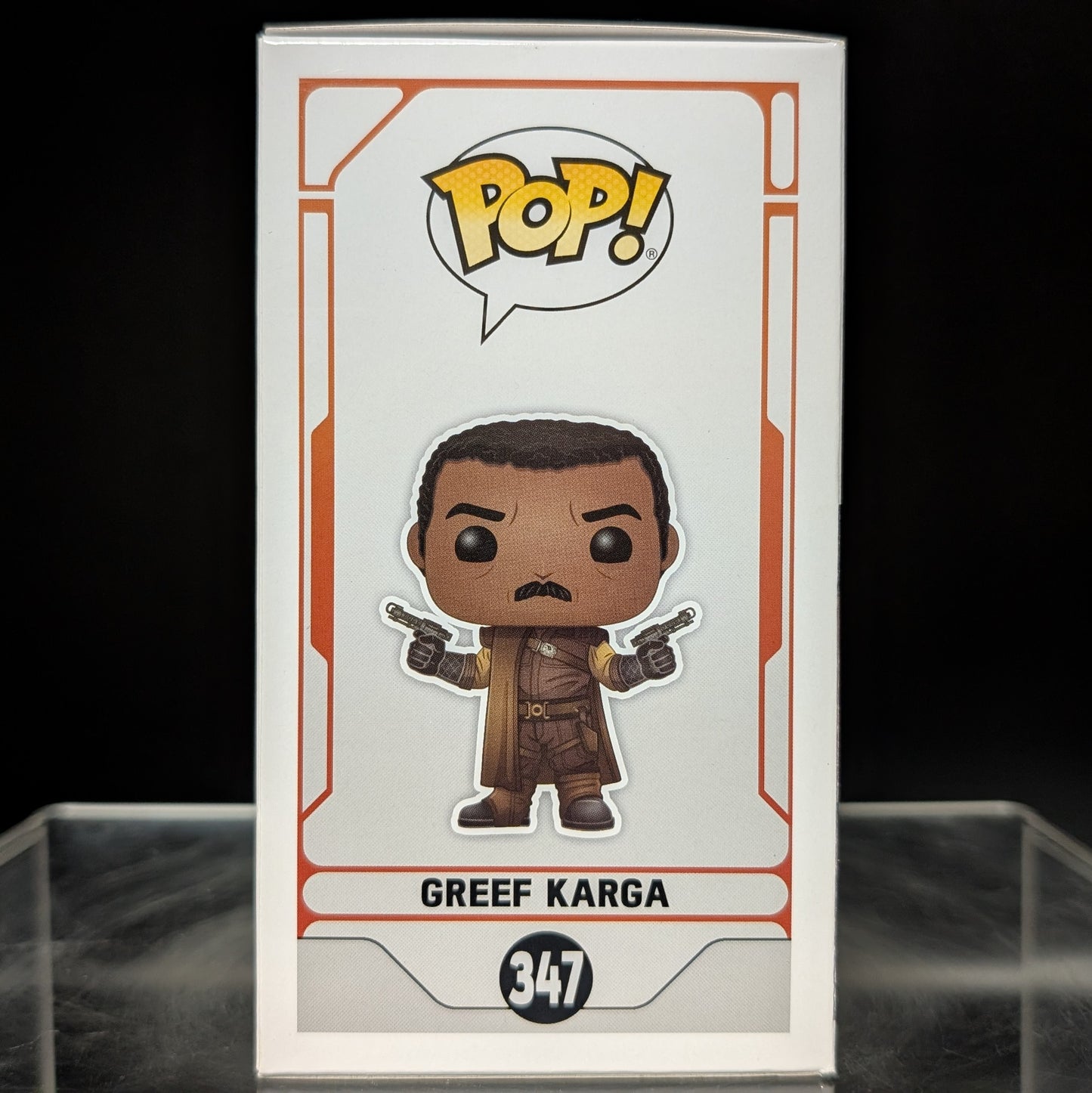 FUNKO POP! Bobble-Head Star Wars RARE The Mandalorian #347 Greef Karga [VAULTED]