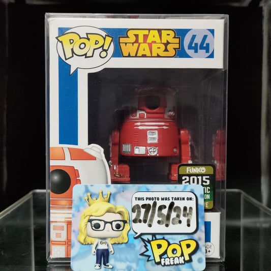 FUNKO POP! Vinyl Bobble-Head Star Wars RARE #44 R2-R9 [Galatic Convention] [VAULTED]