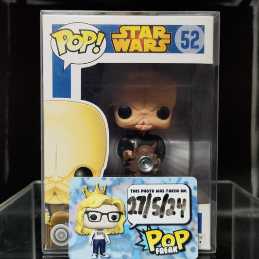 FUNKO POP! Vinyl Bobble-Head RARE Star Wars #52 Nalan Cheel [VAULTED]