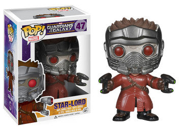 FUNKO POP! Vinyl Bobble-Head Marvel RARE Guardians of the Galaxy #47 Star-Lord [VAULTED]