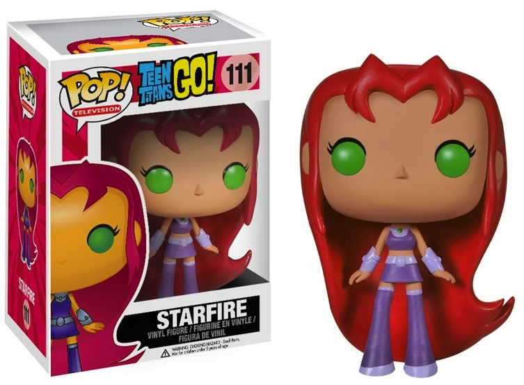 FUNKO POP! Vinyl Television RARE Teen Titans Go! #111 Starfire [VAULTED]