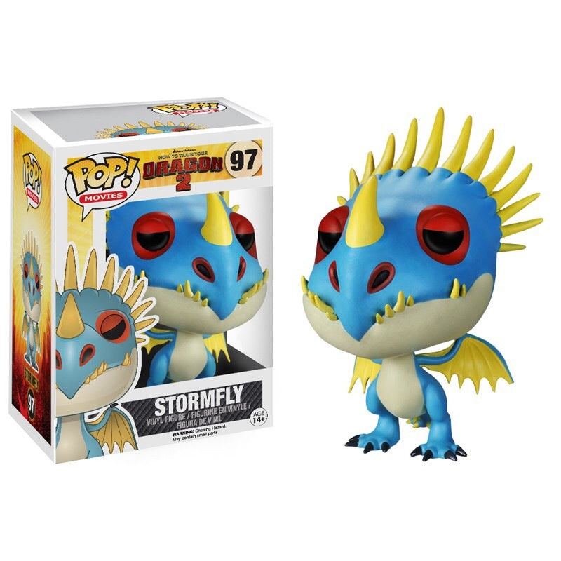 FUNKO POP! Vinyl Movies RARE How To Train Your Dragon 2 #97 Stormfly [VAULTED]